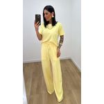 Conjunto Geovana Amarelo Manteiga