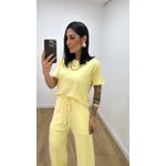 Conjunto Geovana Amarelo Manteiga