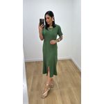 Vestido Arieli Verde Militar