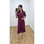 Vestido Arieli Vinho