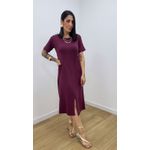 Vestido Arieli Vinho