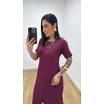 Vestido Arieli Vinho
