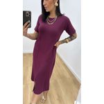 Vestido Arieli Vinho