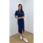 Vestido Arieli Azul Marinho