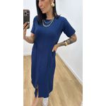 Vestido Arieli Azul Marinho