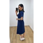 Vestido Arieli Azul Marinho