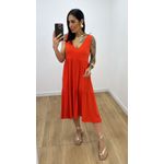 Vestido Aniele Laranja