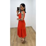 Vestido Aniele Laranja