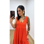 Vestido Aniele Laranja