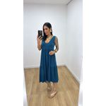 Vestido Aniele Petróleo