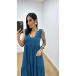 Vestido Aniele Petróleo