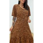 Vestido Clarice Marrom