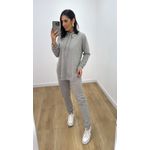 Conjunto Isabela Cinza