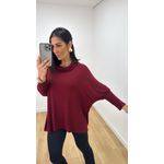 Blusa Telma Bassi Vinho