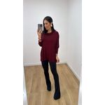 Blusa Telma Bassi Vinho