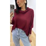 Blusa Telma Bassi Vinho