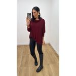 Blusa Telma Bassi Vinho