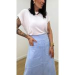 Saia Charlote Azul Bebe