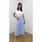 Saia Charlote Azul Bebe