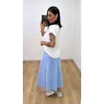 Saia Charlote Azul Bebe