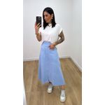 Saia Charlote Azul Bebe