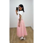 Saia Charlote Rosa Bebe