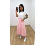 Saia Charlote Rosa Bebe