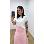 Saia Charlote Rosa Bebe