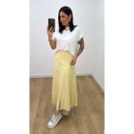 Saia Charlote Amarelo Manteiga