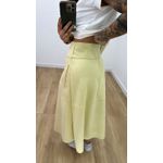 Saia Charlote Amarelo Manteiga