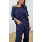 Conjunto Pareô Azul Marinho
