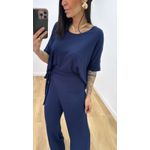 Conjunto Pareô Azul Marinho