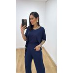 Conjunto Pareô Azul Marinho
