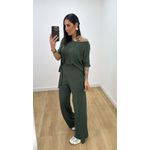 Conjunto Pareô Verde Militar