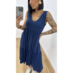 Vestido Aniele Azul Marinho