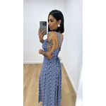 Vestido Rosana Azul 