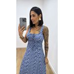 Vestido Rosana Azul 