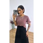 Tshirt Babado Blush