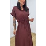 Vestido Madalena Marrom