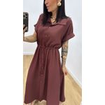 Vestido Madalena Marrom