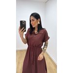 Vestido Madalena Marrom