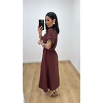 Vestido Madalena Marrom