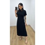 Vestido Manuela Preto