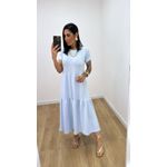 Vestido Matilda Azul Bebê