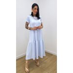 Vestido Matilda Azul Bebê