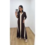 Vestido Irene Marrom