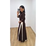 Vestido Irene Marrom