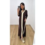 Vestido Irene Marrom