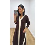 Vestido Irene Marrom