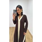 Vestido Irene Marrom